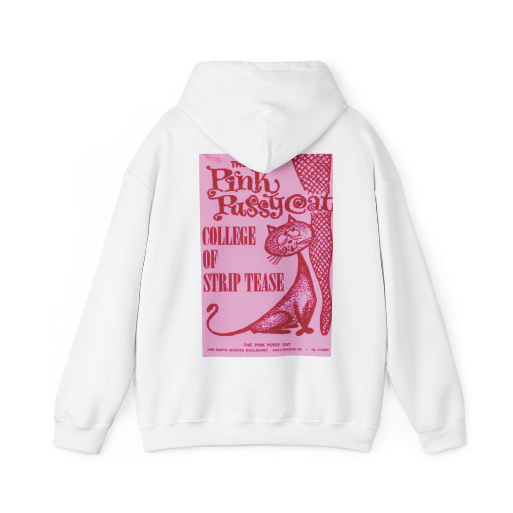 pink pussy cat strip club hoodie